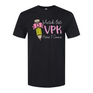 Watch Out Vpk Here I Come Teacher Back To School Softstyle CVC T-Shirt