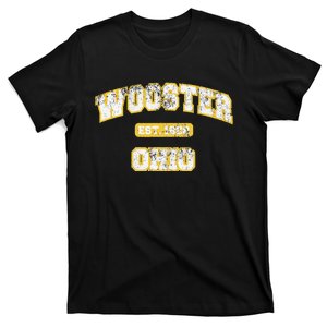 Wooster Ohio Varsity College Style T-Shirt