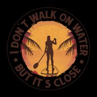 Walk On Water Paddleboard Cooling Performance Crew T-Shirt