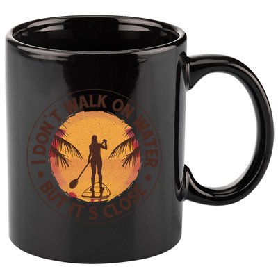 Walk On Water Paddleboard 11oz C Handle Ceramic Mug