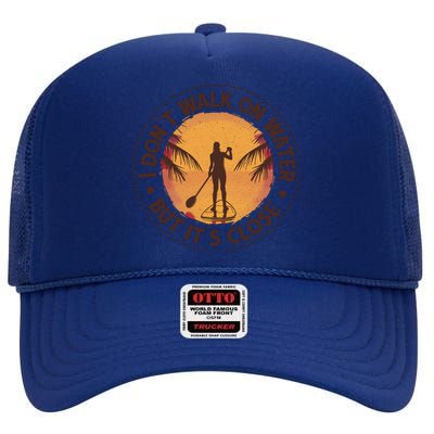 Walk On Water Paddleboard High Crown Mesh Back Trucker Hat