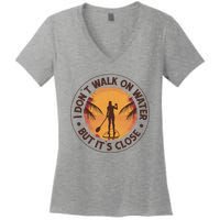 Walk On Water Paddleboard Women's V-Neck T-Shirt