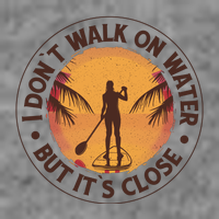 Walk On Water Paddleboard Women's V-Neck T-Shirt