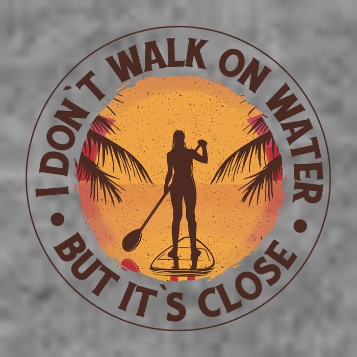 Walk On Water Paddleboard Women's V-Neck T-Shirt