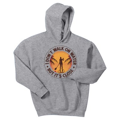 Walk On Water Paddleboard Kids Hoodie