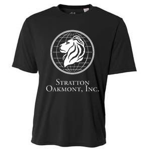 W.O.L.F Of Wall Street Stratton Oakmont Cooling Performance Crew T-Shirt