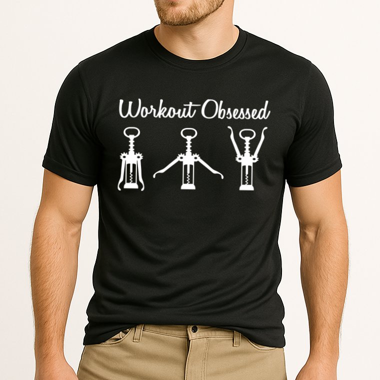 Workout Obsessed Wine Lover Cooling Performance Crew T-Shirt