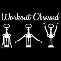 Workout Obsessed Wine Lover Bucket Hat