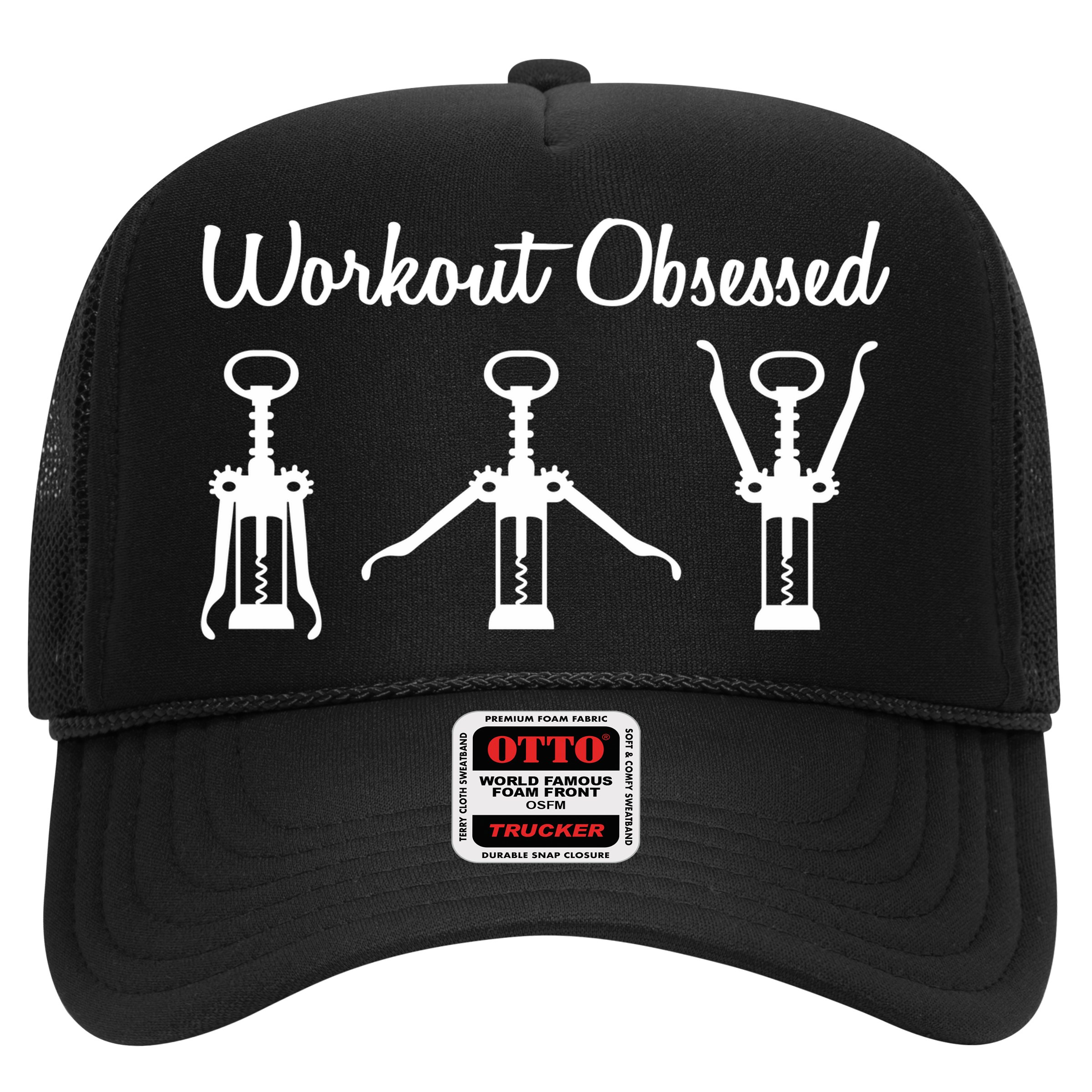 Workout Obsessed Wine Lover Hat