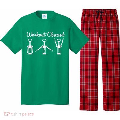 Workout Obsessed Wine Lover Pajama Set