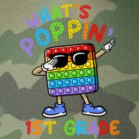 Whats Poppin 1st Grade Back To School Legacy Tie Dye Trucker Hat