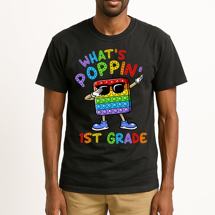 Whats Poppin 1st Grade Back To School Tall T-Shirt