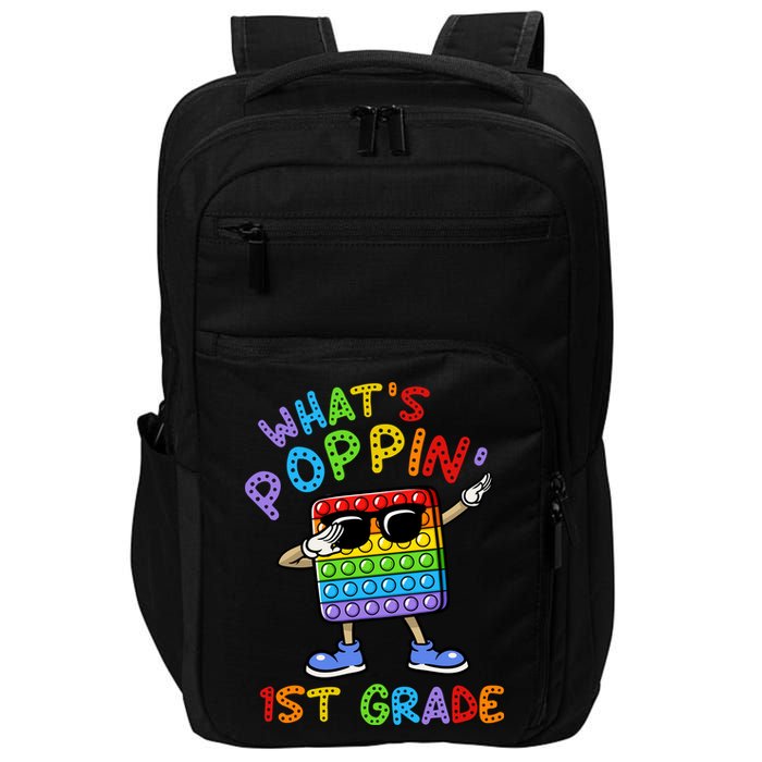 Whats Poppin 1st Grade Back To School Impact Tech Backpack