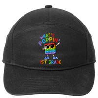 Whats Poppin 1st Grade Back To School 7-Panel Snapback Hat