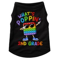 Whats Poppin 2nd Grade Back To School Doggie Tank
