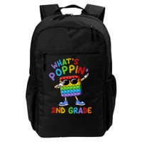 Whats Poppin 2nd Grade Back To School Backpack