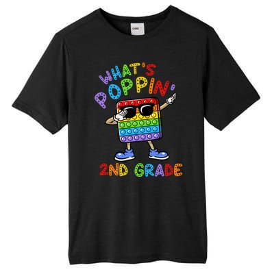 Whats Poppin 2nd Grade Back To School Tall Fusion ChromaSoft Performance T-Shirt