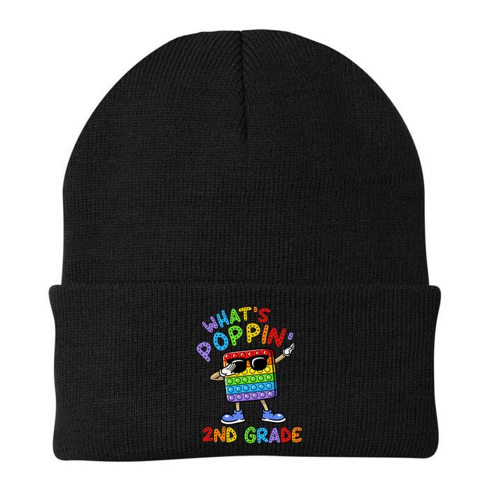Whats Poppin 2nd Grade Back To School Beanie