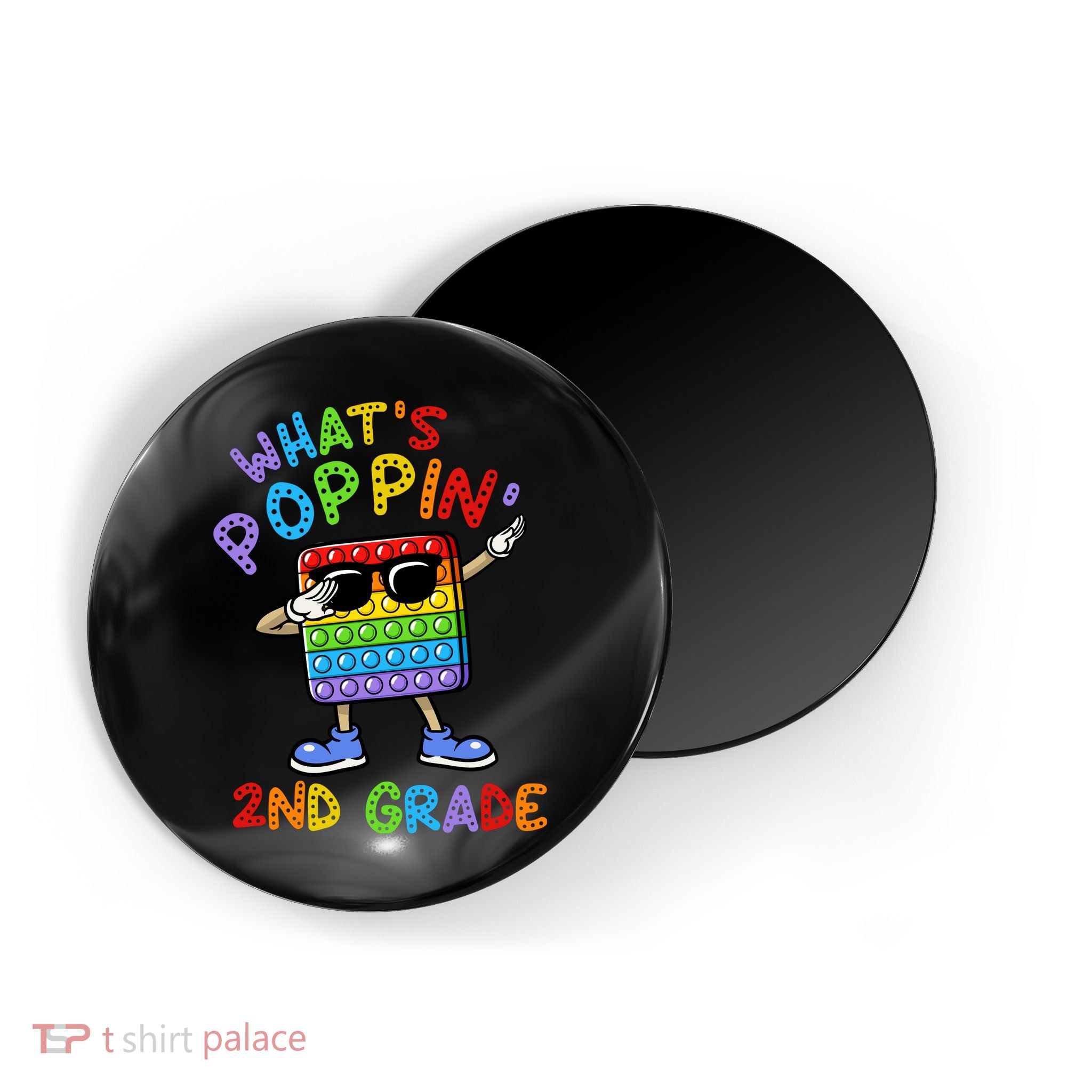 Whats Poppin 2nd Grade Back To School Magnet