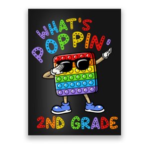 Whats Poppin 2nd Grade Back To School Poster