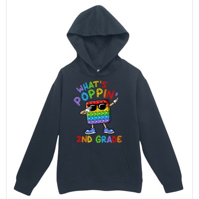 Whats Poppin 2nd Grade Back To School Urban Pullover Hoodie