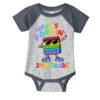 Whats Poppin 2nd Grade Back To School Infant Baby Jersey Bodysuit