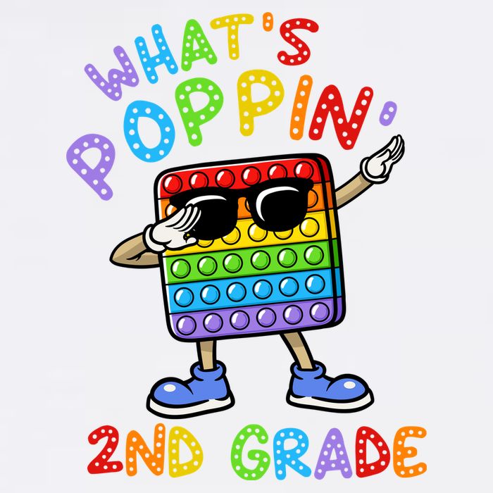 Whats Poppin 2nd Grade Back To School Garment-Dyed Sweatshirt