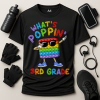 Whats Poppin 3rd Grade Back To School Performance Shirt