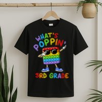 Whats Poppin 3rd Grade Back To School T-Shirt