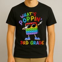Whats Poppin 3rd Grade Back To School T-Shirt