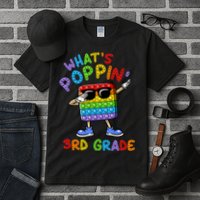 Whats Poppin 3rd Grade Back To School Tall T-Shirt