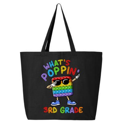 Whats Poppin 3rd Grade Back To School 25L Jumbo Tote
