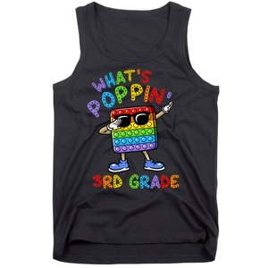 Whats Poppin 3rd Grade Back To School Tank Top