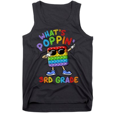 Whats Poppin 3rd Grade Back To School Tank Top