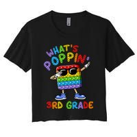Whats Poppin 3rd Grade Back To School Crop Top