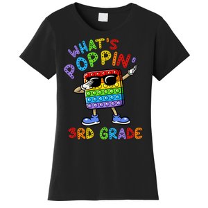 Whats Poppin 3rd Grade Back To School Women's T-Shirt