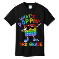 Whats Poppin 3rd Grade Back To School Kids T-Shirt