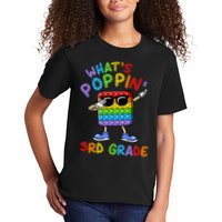Whats Poppin 3rd Grade Back To School Kids T-Shirt