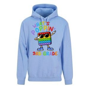 Whats Poppin 3rd Grade Back To School Unisex Surf Hoodie