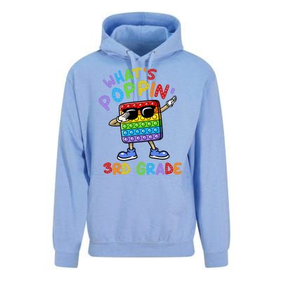 Whats Poppin 3rd Grade Back To School Unisex Surf Hoodie