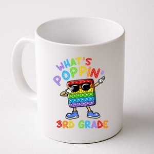 Whats Poppin 3rd Grade Back To School Coffee Mug