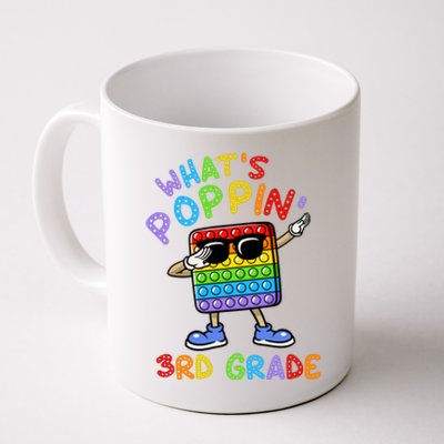 Whats Poppin 3rd Grade Back To School Coffee Mug