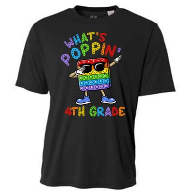 Whats Poppin 4th Grade Back To School Cooling Performance Crew T-Shirt