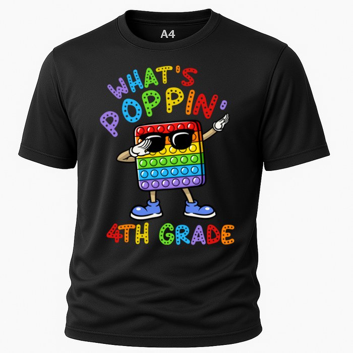 Whats Poppin 4th Grade Back To School Performance Shirt