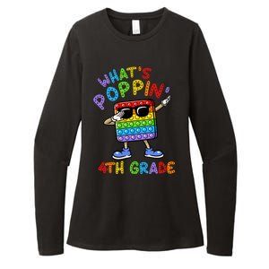 Whats Poppin 4th Grade Back To School Womens CVC Long Sleeve Shirt