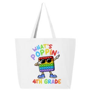 Whats Poppin 4th Grade Back To School 25L Jumbo Tote