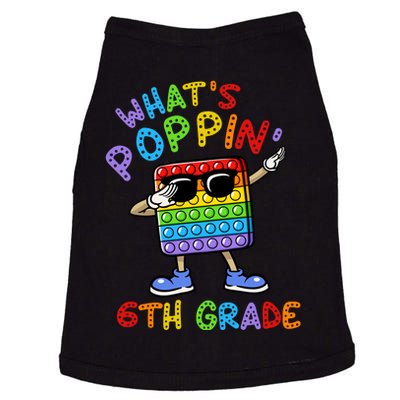 Whats Poppin 6th Grade Back To School Doggie Tank