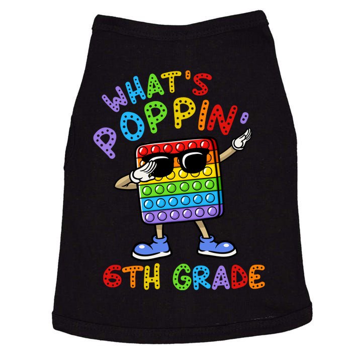 Whats Poppin 6th Grade Back To School Doggie Tank