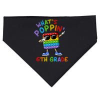 Whats Poppin 6th Grade Back To School USA-Made Doggie Bandana