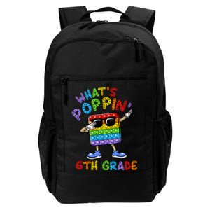 Whats Poppin 6th Grade Back To School Daily Commute Backpack